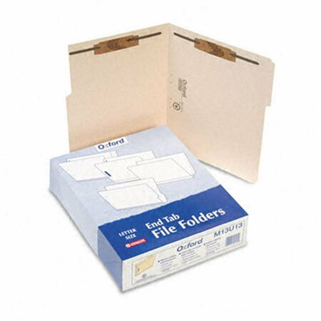 ESSELTE PENDAFLEX Esselte Pendaflex  Folders with 2 Bonded Fasteners  1/3 Cut  Top Tab  Letter  Manila  50/Box ES32326